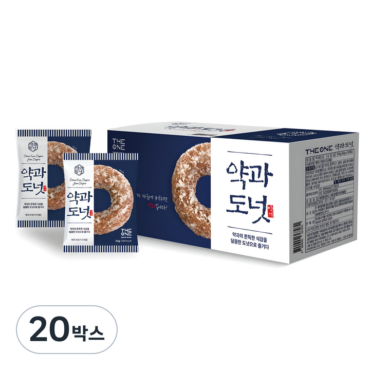 더원 약과도넛 12p, 720g, 20박스