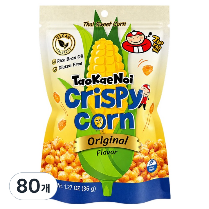 타오케노이 크리스피콘 오리지널, 36g, 80개