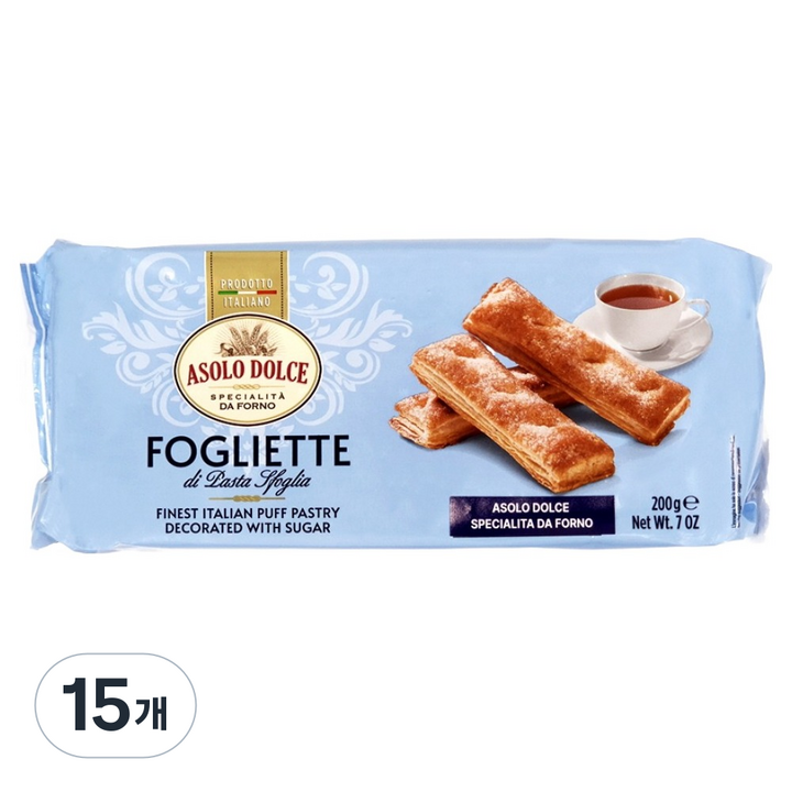 아쏠로돌체 폴리에떼, 200g, 15개