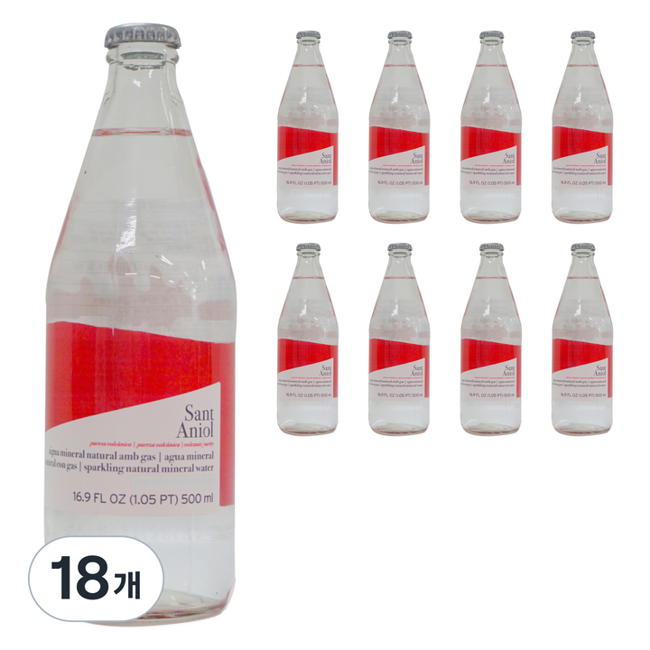 산타니올 클래식 탄산수, 18개, 500ml