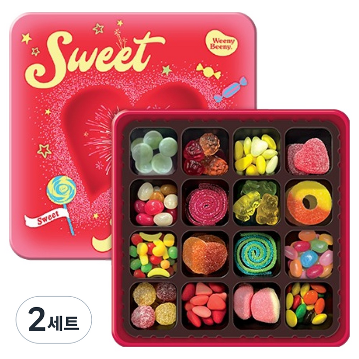 위니비니 간식 16구 세트 345g, 2세트