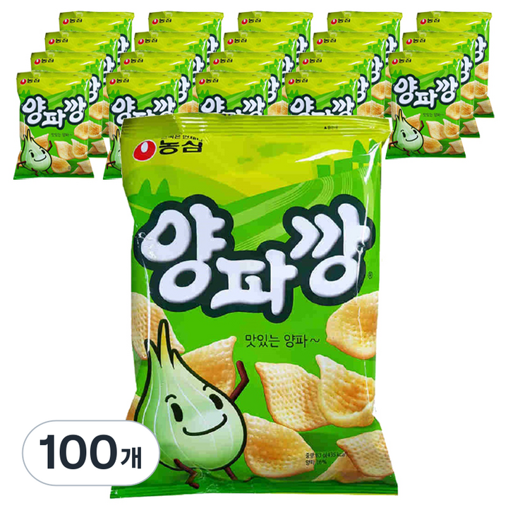 양파깡 과자, 83g, 100개