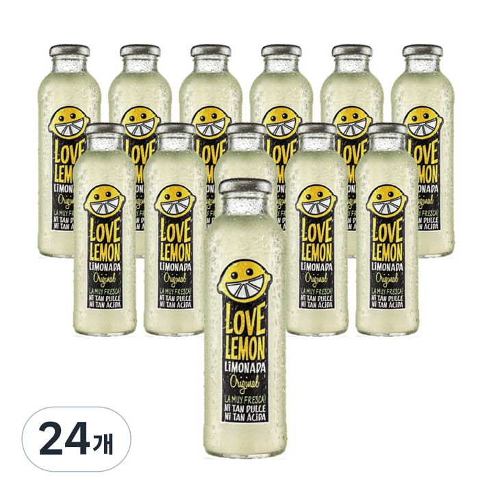 러브 레모네이드 오리지날 음료, 24개, 475ml