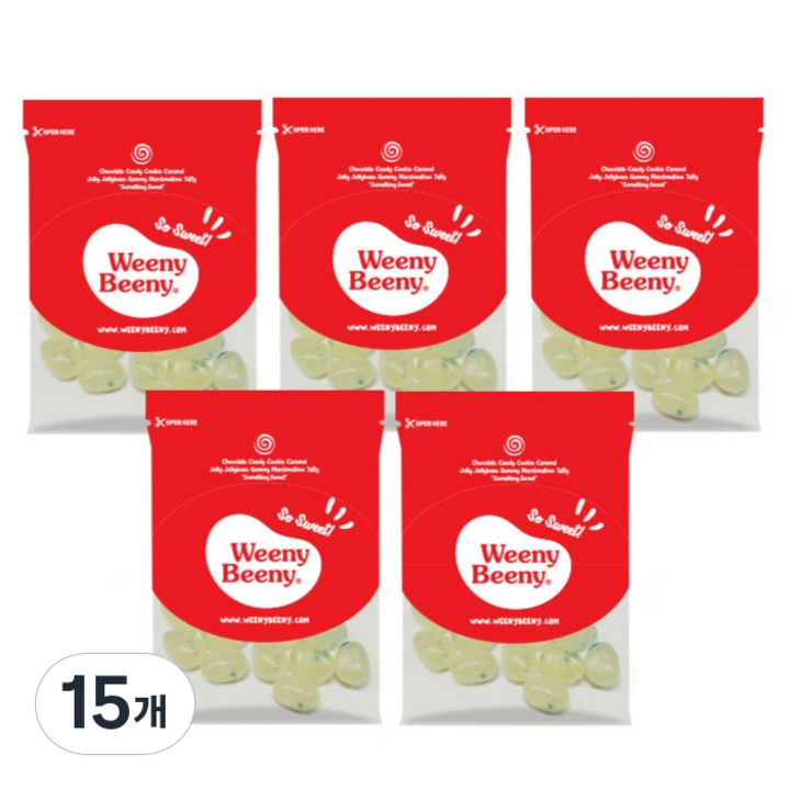 위니비니 트로피컬 펀치맛 젤리빈 C, 50g, 15개