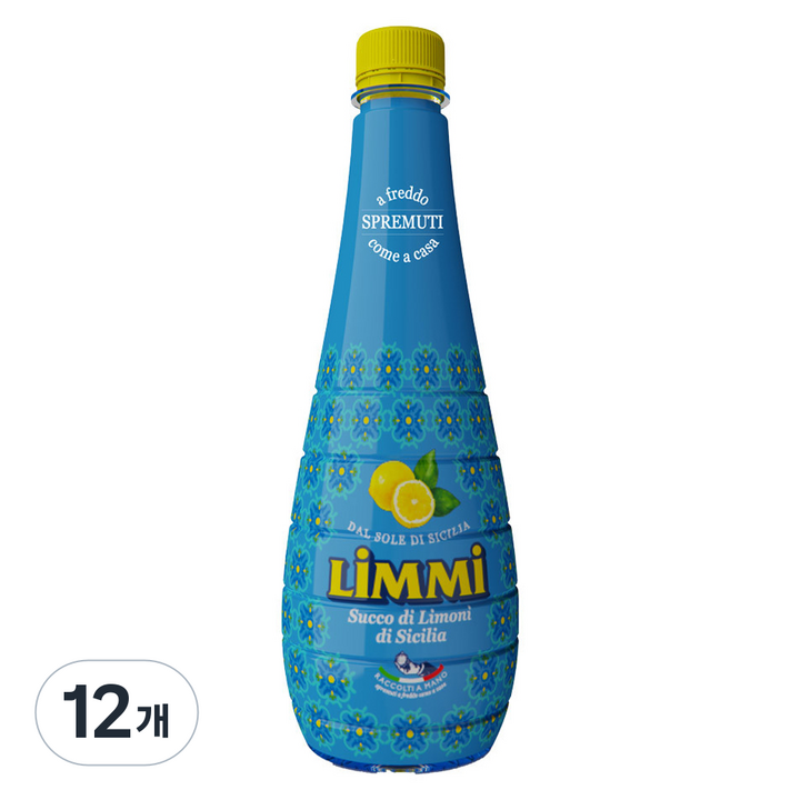 림미 레몬 쥬스, 500ml, 12개