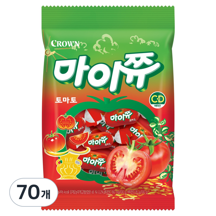 마이쮸 토마토, 120g, 70개