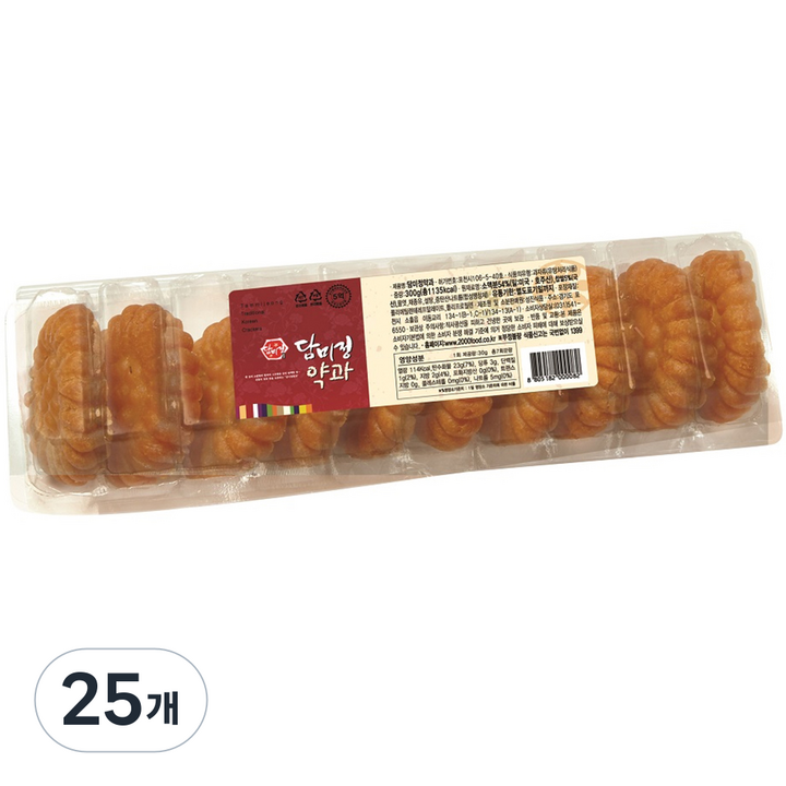 담미정 약과, 300g, 25개