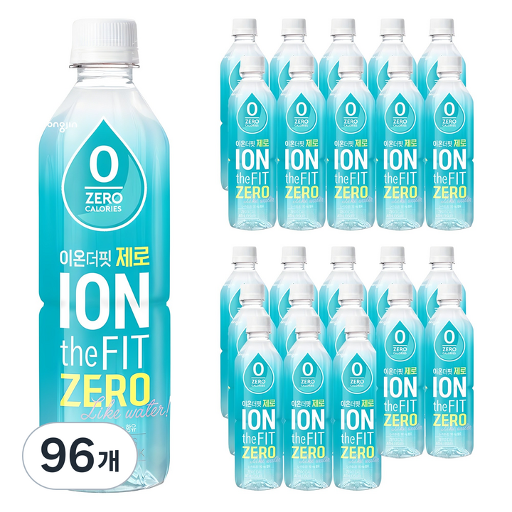 이온더핏 제로 이온음료, 96개, 500ml