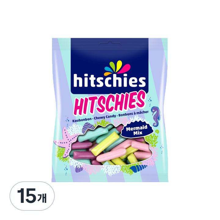 히츨러 히치스 머메이드에디션 젤리, 15개, 125g