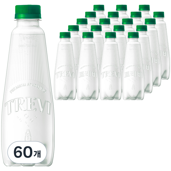 트레비 ECO 탄산음료 라임 무라벨, 350ml, 60개