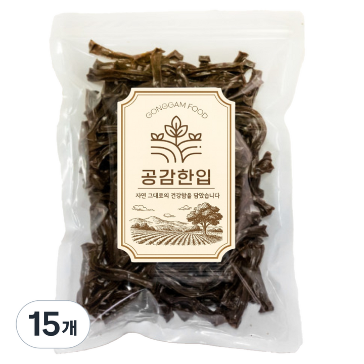 공감한입 도토리 건조 묵말랭이, 200g, 15개