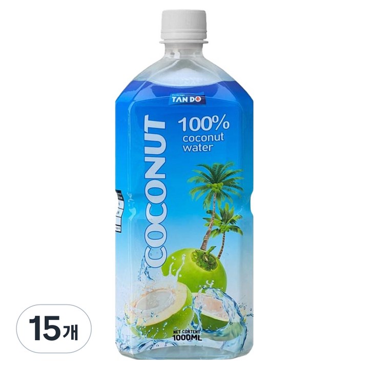 탄도 코코넛 워터, 1L, 15개