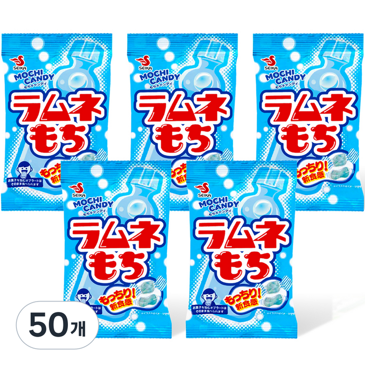 세이카 라무네 모찌 카라멜, 41g, 50개