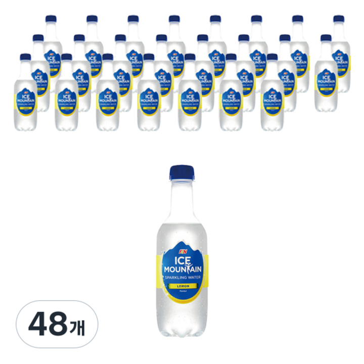 아이스마운틴 스파클링 워터 레몬향, 350ml, 48개