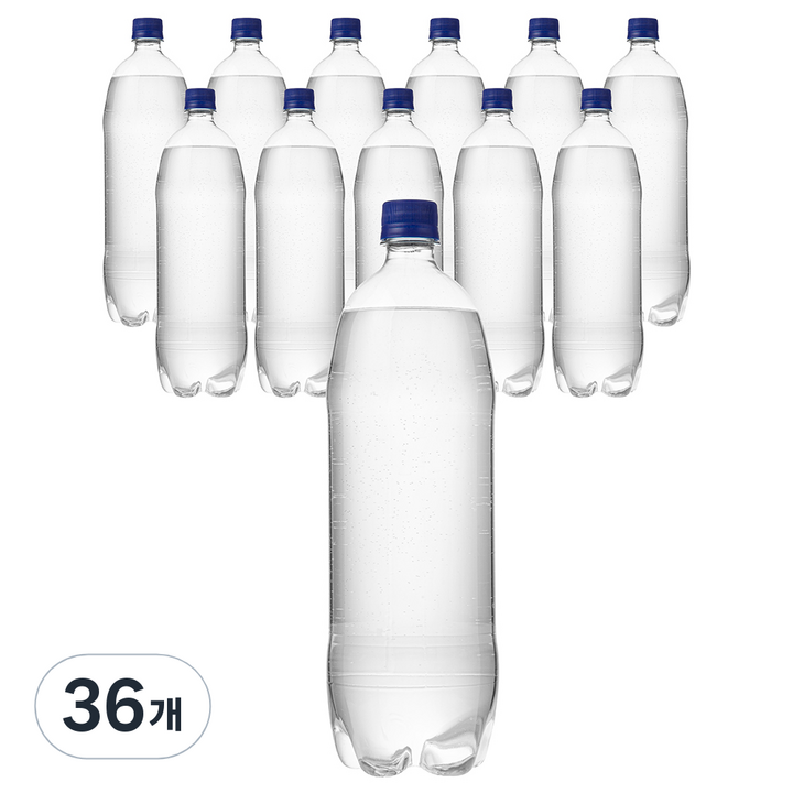 탐사 스파클링 플레인, 1.5L, 36개