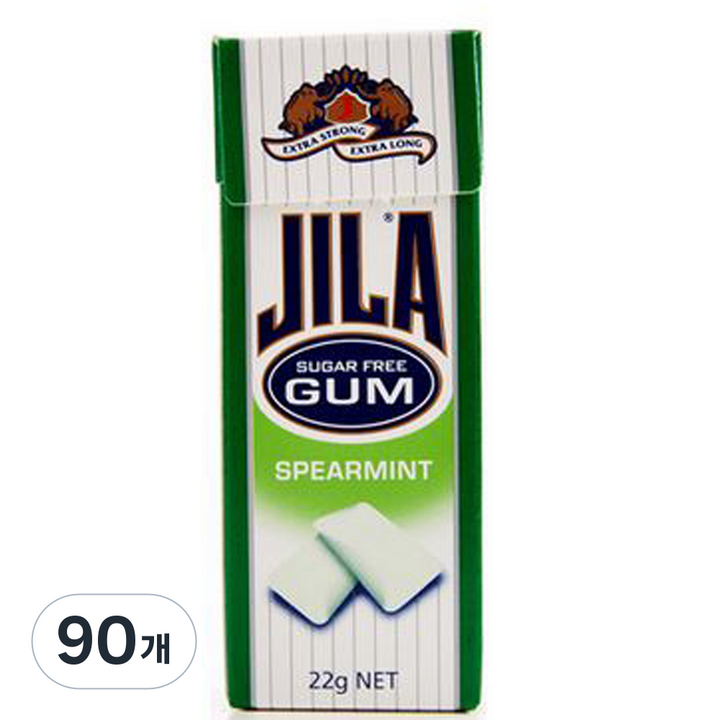 자일라 스피아민트 껌, 22g, 90개