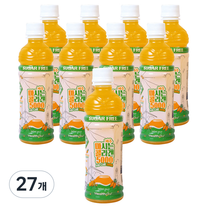 제주 마시는 콜라겐 마콜 5000, 340ml, 27개