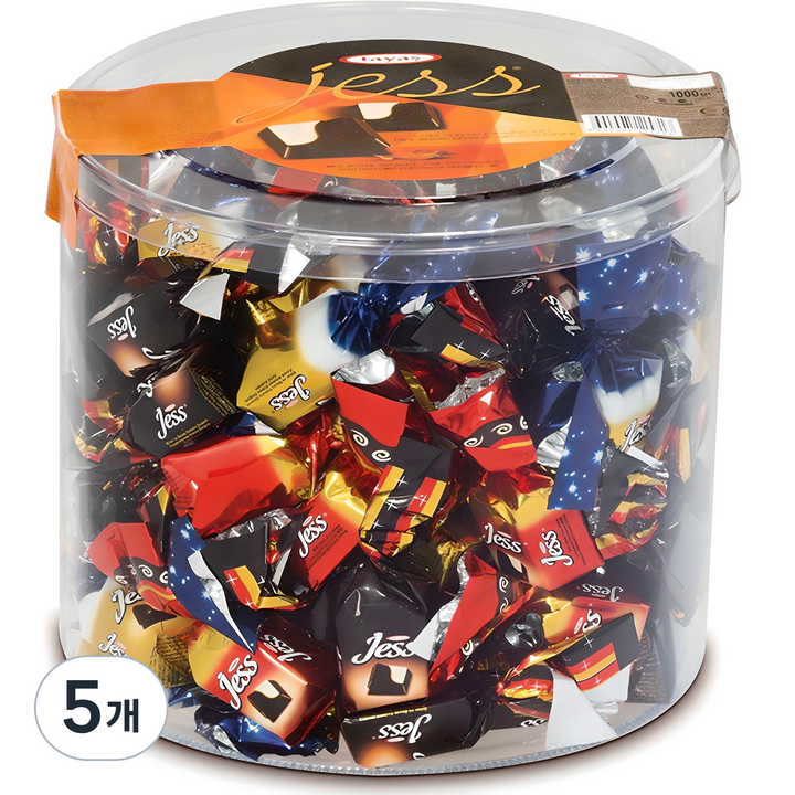 타야스 제스 초콜릿, 1kg, 5개