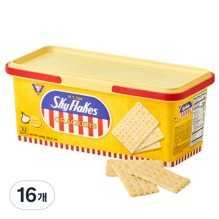 마이산 스카이 플레이크 마늘맛 32p, 800g, 16개