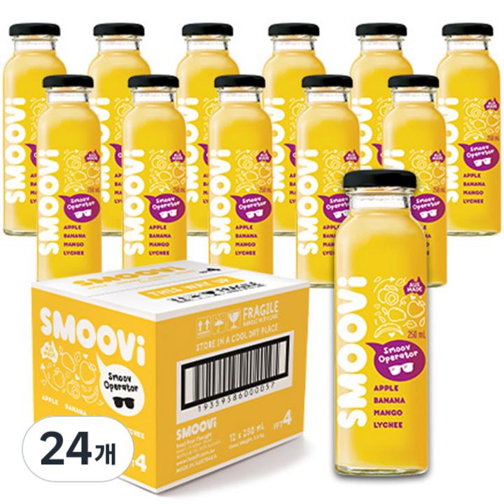 스무비 옐로우 음료, 24개, 250ml