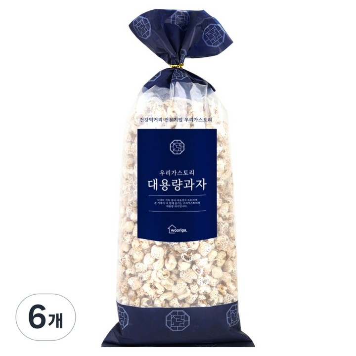 우리가스토리 자색옥수수강냉이, 6개, 370g