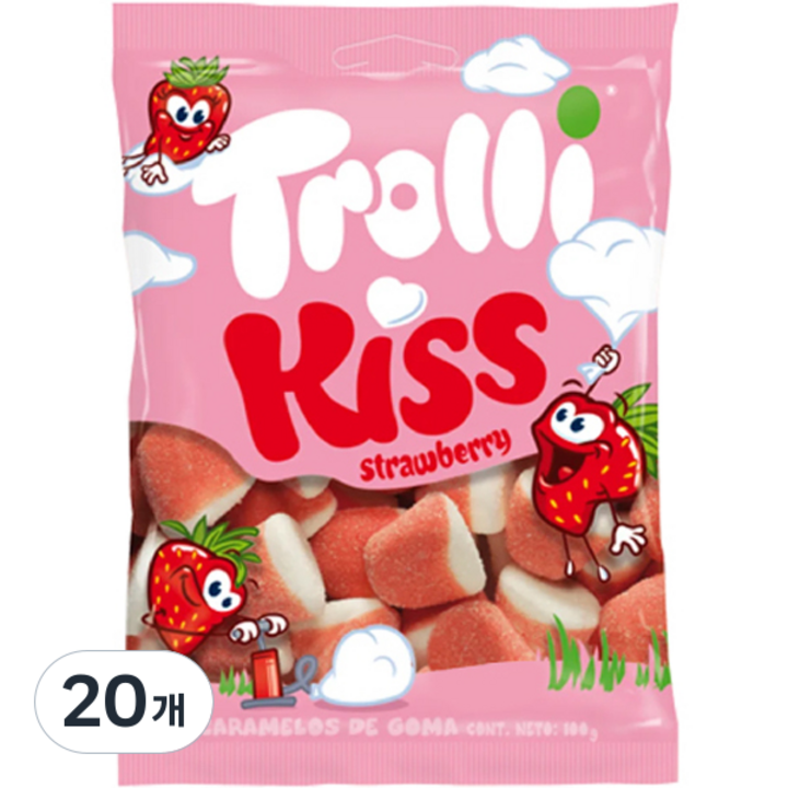 트롤리 키스, 100g, 20개