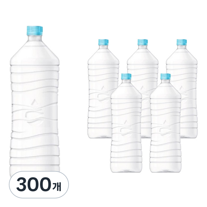 롯데칠성음료 하늘샘 생수 무라벨, 2L, 300개
