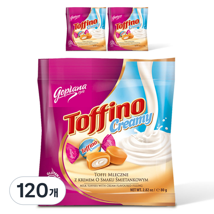 고플라나 그제스키 토피노 크림, 120개, 80g
