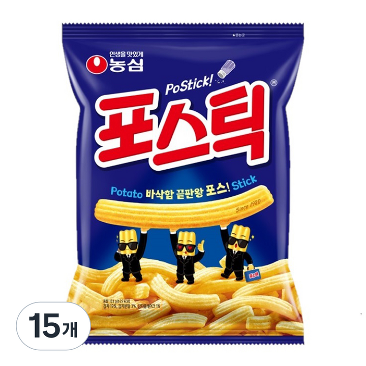 포스틱, 133g, 15개