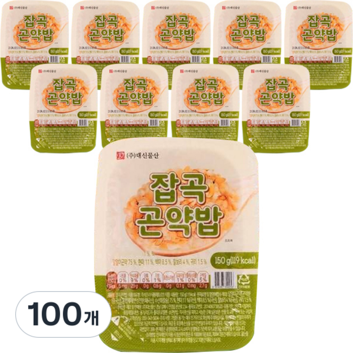 잡곡 곤약밥, 150g, 100개