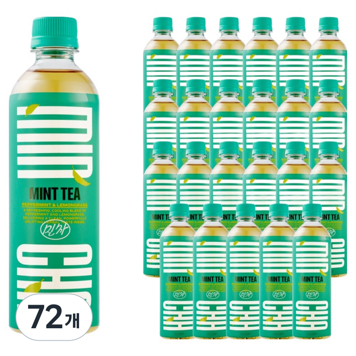 클룹 민차 페퍼민트 쿨링 허브티, 72개, 500ml