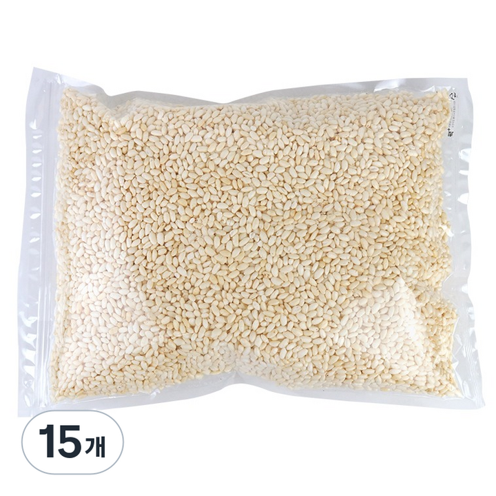 우리가스토리 쌀튀밥 뻥튀기, 450g, 15개