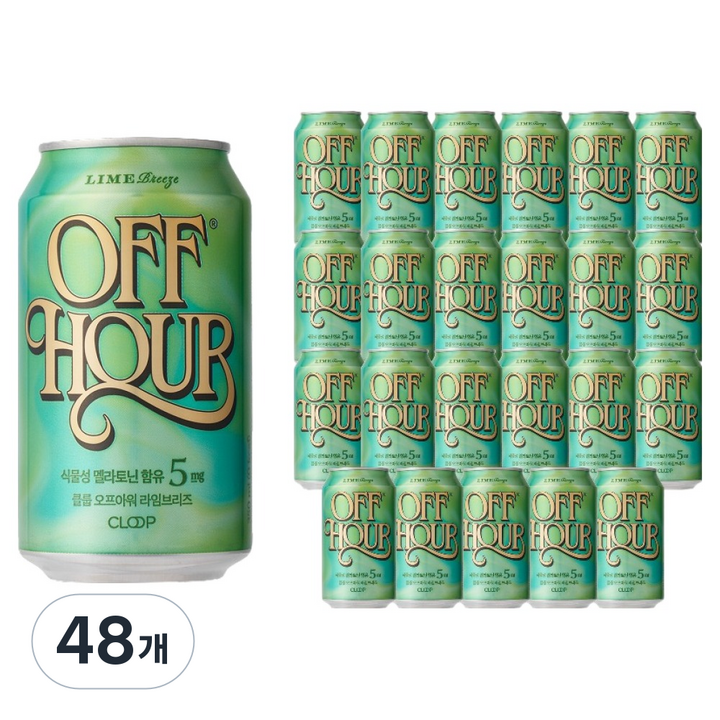 클룹 오프아워 라임브리즈, 48개, 350ml