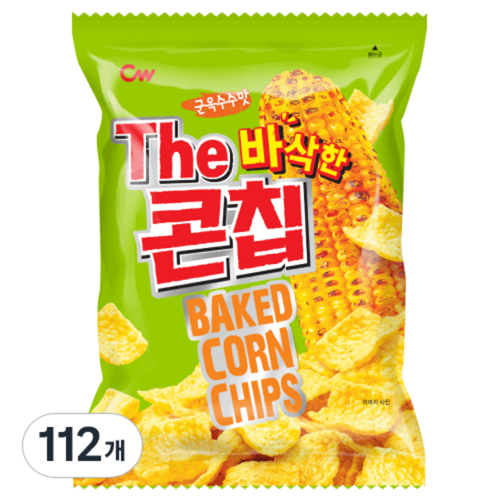 청우식품 콘칩, 72g, 112개