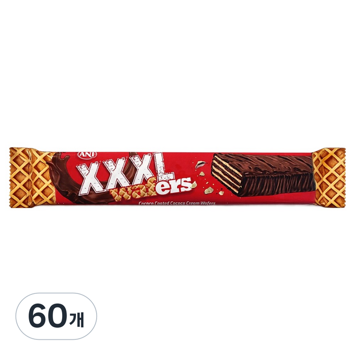 애니 엑스엑스엑스엘 코코아 웨이퍼, 60개, 65g