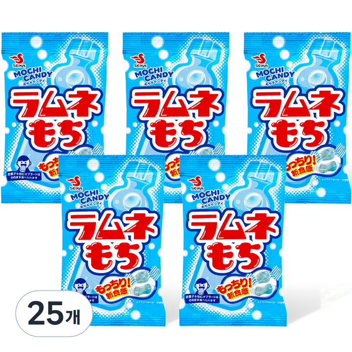 세이카 라무네 모찌 카라멜, 41g, 25개