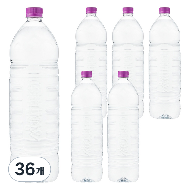 몽베스트 생수, 2L, 36개