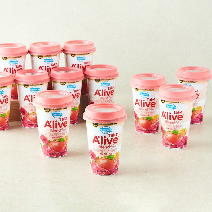 테이크얼라이브 블렌드 자몽 히비스커스, 12개, 300ml