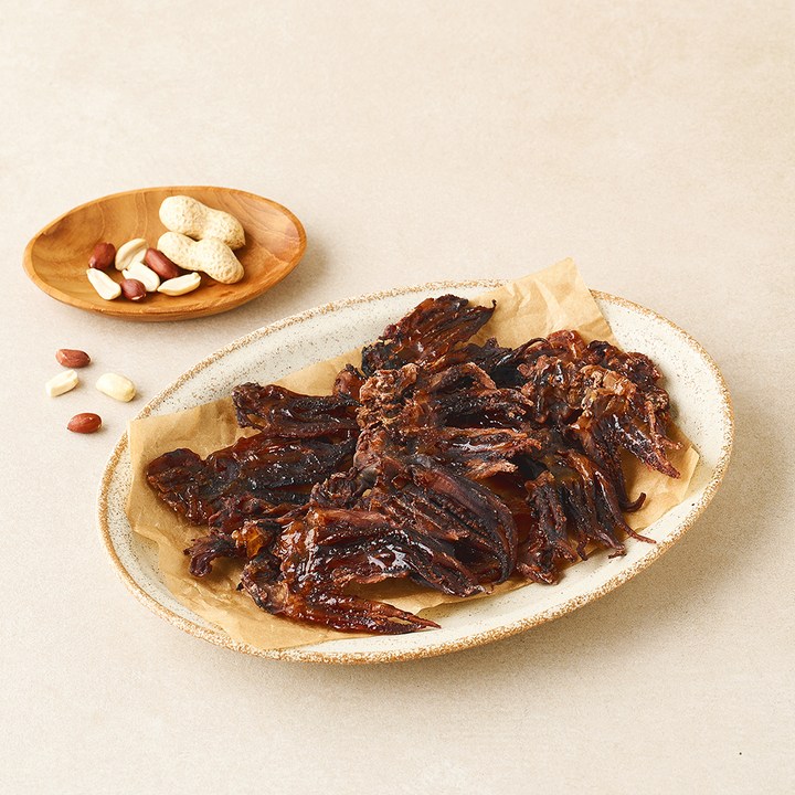 구운 오징어다리, 1개, 150g