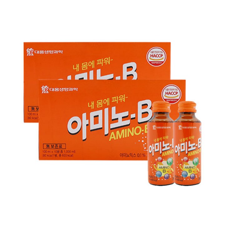 대웅생명과학 아미노B, 100ml, 20개