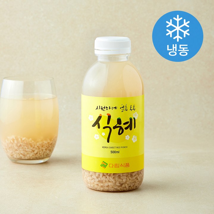 다림식품 식혜 (냉동), 1개, 500ml
