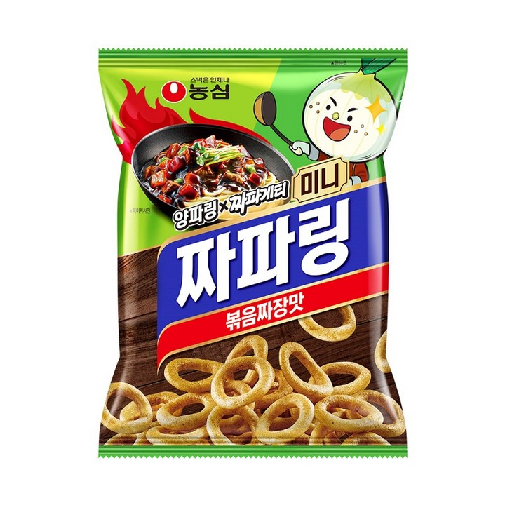 농심 미니 짜파링, 16개, 65g