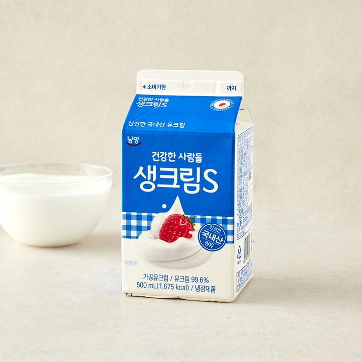남양유업주식회사 생크림S, 1개, 500ml
