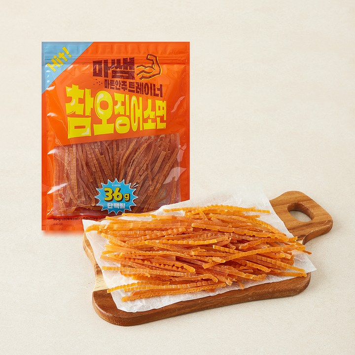 부산어포 마쌤 참오징어소면, 1개, 90g