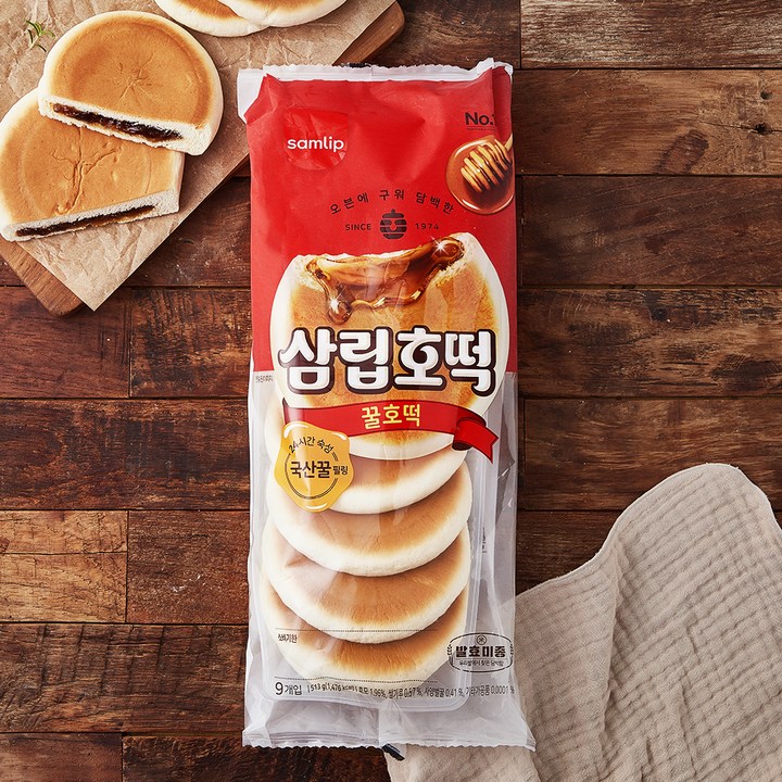 삼립 꿀호떡, 513g, 1개입, 1개