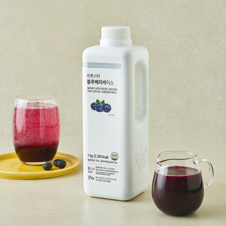 프룻스타 블루베리 베이스, 1kg, 1개