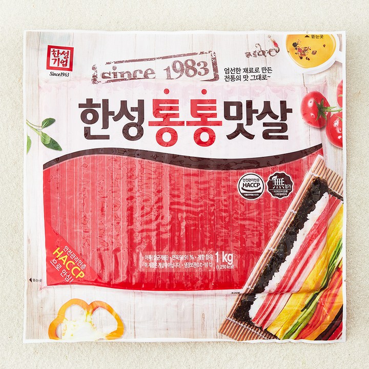 한성기업 한성통통맛살, 1kg, 1개