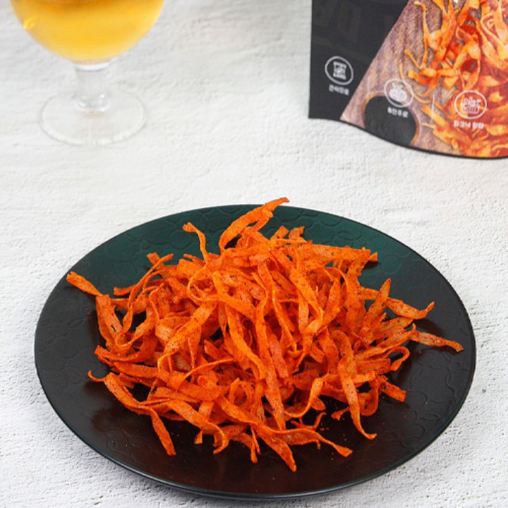 31건어물 수제 낙지롱칩 매운맛, 1개, 130g