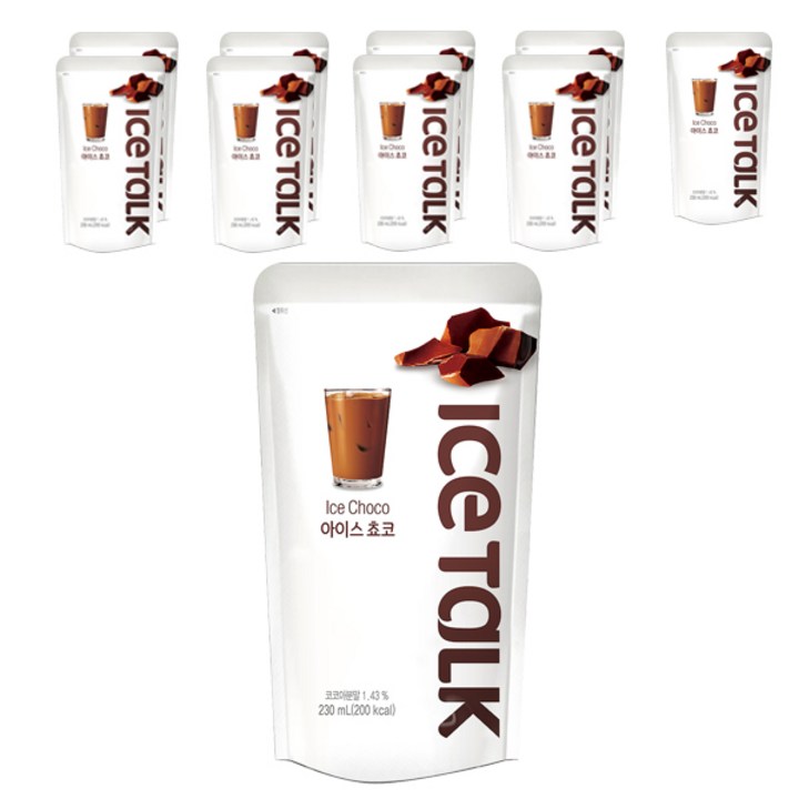 아이스톡 아이스 쵸코, 230ml, 10개