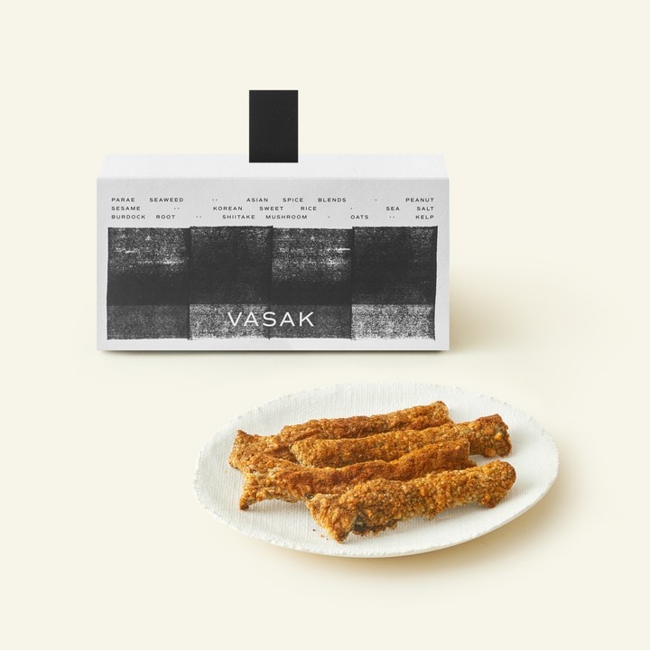 VASAK 바삭 시그니처 아시안향신료 땅콩 김부각, 35g, 2개